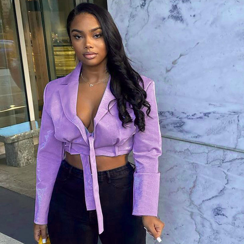 semi transparent cropped jacket