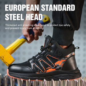 AOYU OEM Bottes <span class=keywords><strong>de</strong></span> travail <span class=keywords><strong>d</strong></span>'hiver en toile verte <span class=keywords><strong>de</strong></span> haute qualité, coupe mi-haute, style jogger, avec embout <span class=keywords><strong>de</strong></span> sécurité en <span class=keywords><strong>acier</strong></span> et doublure en fourrure, anti-<span class=keywords><strong>d</strong></span>érapantes - Product Image 3
