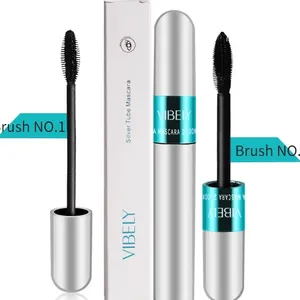 Vegan Eye Lash Enhancer Fiber Mascara Private Label 3D Unique Eyelash Waterproof OEM personalizzato Time Feature Form Quick Shelf