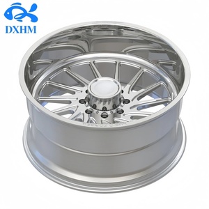 Jantes de voiture forgées légères et personnalisées, style multi-rayons à déport profond poli, 19x9.5J 5x100, pour F-250 F-350 F-450 - Product Image 2