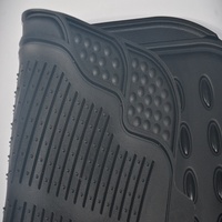 Protection contre tous les temps, ajustement universel, tapis de sol en TPE épais de 2 mm, antidérapants, 4 pièces, avant et arrière, pour voiture, SUV, camionnette, beige