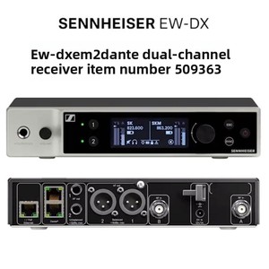 Sistema de Micrófono Inalámbrico Multicanal Profesional <span class=keywords><strong>SENNHEISER</strong></span> EW-DX EM SKM SK TS para Escenario/Conferencias/Actuaciones en Vivo - Product Image 4