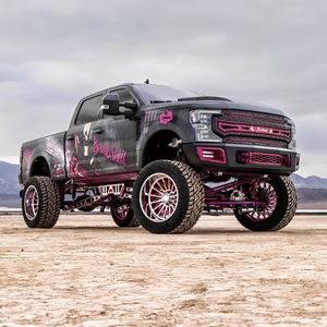 Rines de Aluminio Forjado para Camioneta, Diseño Multirradio 24x7 6X139.7, Acabado Brillante, para Todoterreno, Compatibles con Ford, GMC, RAM - Product Image 6