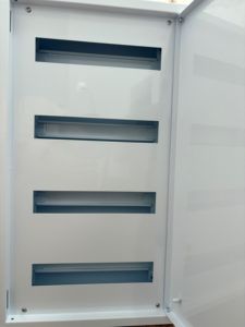 Boîtier de distribution MCB 4 rangées 56 voies en acier IP54, armoire électrique de télécommunications intérieure, panneau de distribution métallique, boîtier de commande - Product Image 4