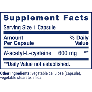 Rosebest Custom Formula Antioxidant Health Supplement Pure 600mg NAC <strong>N</strong>-<strong>Acetyl</strong> Cysteine <strong>Capsule</strong> for Lung Liver &amp; Immune Health - Product Image 6
