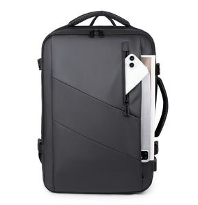 Ba lô laptop 17 <span class=keywords><strong>inch</strong></span> dung tích lớn, có thể mở rộng, chống nước, dành cho công việc và du lịch, tích hợp sạc USB, dành cho nam, OEM. - Product Image 4