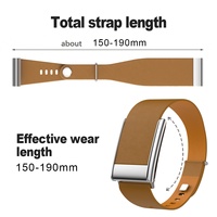 Grosir Kedatangan Baru Tali Jam Tangan Kulit yang Dapat Disesuaikan untuk Whoop 5.0 MG Smartwatch, Penuh Pesona, Mewah, dan Sporty
