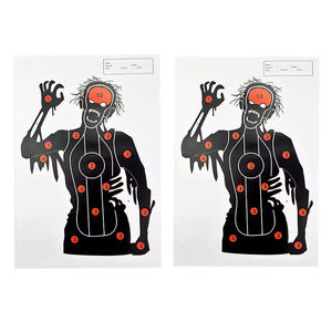 Premium SelfAdhesive Silhouette Practice Sheet with Splatter Impact Feedback for Outdoor Aiming Training and Visual Practice Use - Product Image 4