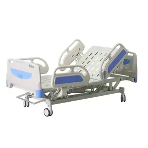 Deluxe Electric Triple Function Medical Bed Metal Hospital and Home Nursing Furniture