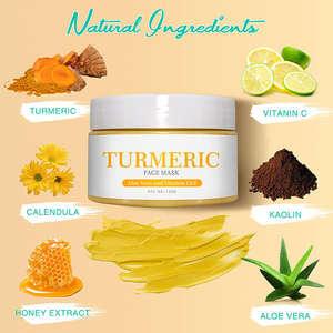 Maschera di fango di <span class=keywords><strong>argilla</strong></span> curcuma biologica <span class=keywords><strong>naturale</strong></span> <span class=keywords><strong>per</strong></span> la pulizia del <span class=keywords><strong>viso</strong></span> maschera di fango stick maschera di fango sbiancante professionale <span class=keywords><strong>per</strong></span> l'acne - Product Image 5