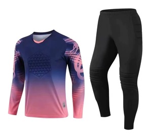 Custom Nieuwe Model Jongens Witte Kleur Voetbal Keeper Voetbal Sublimatie Sport Voetbal Voetbal Trui Met Goedkope Prijs Uniformen - Product Image 2