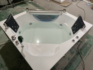 Rokbath K-8922 recteur forme baignoire coin <span class=keywords><strong>SPA</strong></span> bain à remous <span class=keywords><strong>massage</strong></span> <span class=keywords><strong>deux</strong></span> personnes avec bulle d'air - Product Image 6