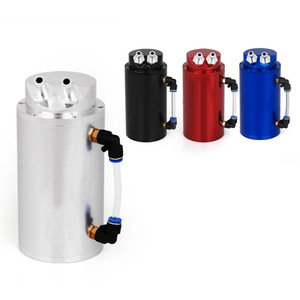 Auso-Racing D1 - Depósito de aceite redondo de metal azul para mejora de motor con tubo de recogida y accesorios - Product Image 4