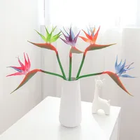Fleurs artificielles en PU Oiseau de paradis, décorations pour la maison, ornements pour fêtes et mariages, fausses fleurs de grue, accessoires de photographie