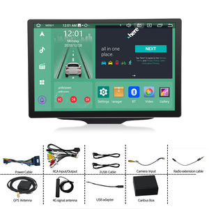 Radio mobil Android 2 Din 13.3 inci, untuk <span class=keywords><strong>Jeep</strong></span> <span class=keywords><strong>Renegade</strong></span> 2016-2020 navigasi Android Gps Radio Carplay