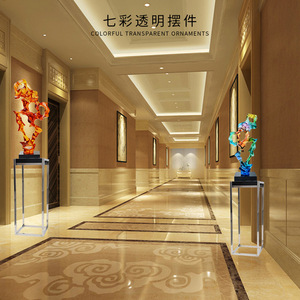 Anti Glazed Taihu Stone Resin Abstract Sculpture Home Decoration Art <b>Craft</b> Irregular Shape 290x200x660mm - Product Image 2