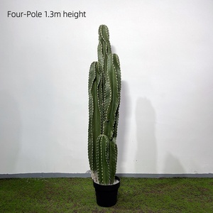Colonne <span class=keywords><strong>spirale</strong></span> de <span class=keywords><strong>cactus</strong></span> artificiel grand format <span class=keywords><strong>en</strong></span> PU souple, multi-pièces, respectueux de l'environnement, fourni par le fabricant - Product Image 3