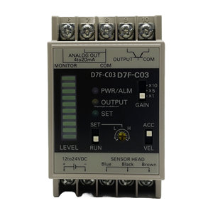 Sensor de Vibración de Salida Lineal D7F-C03 100% Original y Nuevo, Unidad Controladora con Salida Analógica de 4-20mA, en Stock - Product Image 6