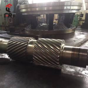 การผลิตชิ้นส่วนเกียร์และเพลาสไปลน์แบบ OEM ที่มีความแม่นยำสูง ด้วยวิธีการตีขึ้นรูปที่แข็งแรง พร้อมโครงสร้างเกลียว ออกแบบเพลาเอาต์พุตเกียร์ตามความต้องการ - Product Image 3