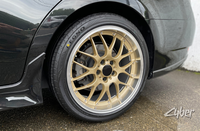 E88 E87 Custom 2-Piece 8-spoke Forged Aluminum Alloy Wheels Rims untuk BBSs RS-GT BMW M3 M4 Audi Benz 16"-22" 5x114.3 5x112 5x120