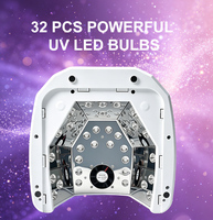 Lampe à ongles UV LED professionnelle IBelieve Fan Pro, séchage rapide, sans fil, rechargeable, produits et équipements pour ongles