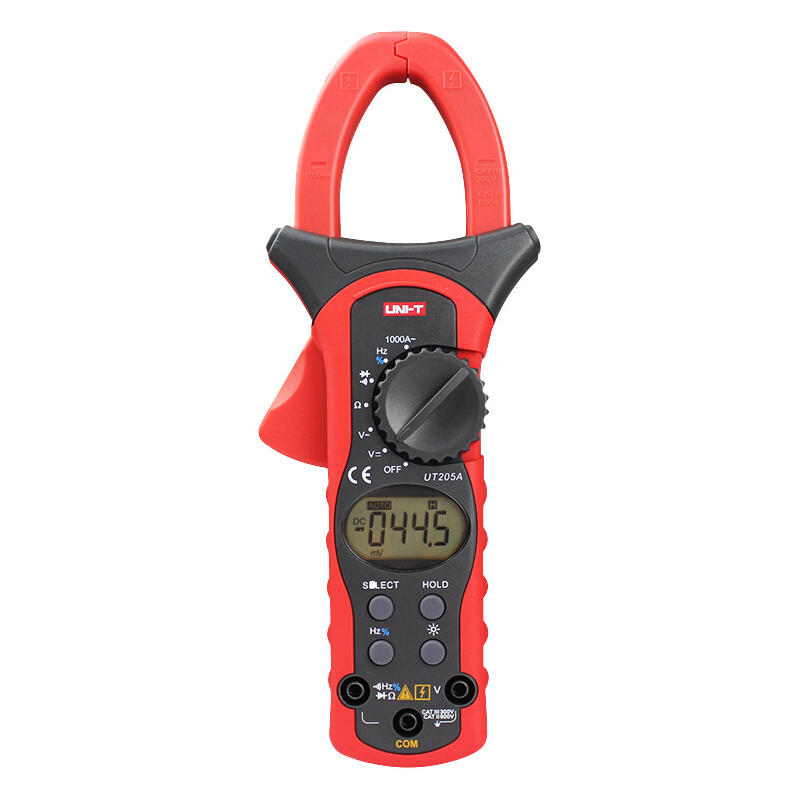 Hot Sale UT205 High Current 1000A Digital Clamp Multimeter Measuring Duty Cycle Relative Measurement