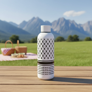 Wholesale Keffiyeh Palestine Water Bottle Double Wall Stainless Steel Outdoor Sports Small Mouth Water Bottle