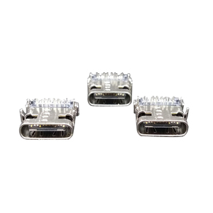 Conector USB Tipo C de 24 Pines Hembra, 3.1, Vertical, DIP+SMT, PCB, Doble Fila, Enchufe Frontal, SMD Trasero - Product Image 4