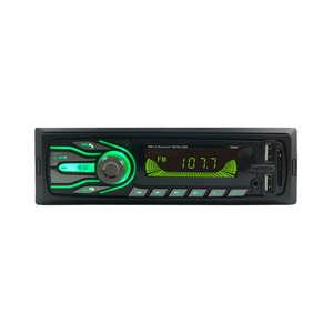Autoradio 1 Din con Bluetooth, Estéreo para Auto, Reproductor MP3, <span class=keywords><strong>Radio</strong></span> FM, Compatible con Entrada de Audio AUX, Doble <span class=keywords><strong>USB</strong></span>, para Tablero, HS-5566TS, Certificación CE, RoHS - Product Image 4