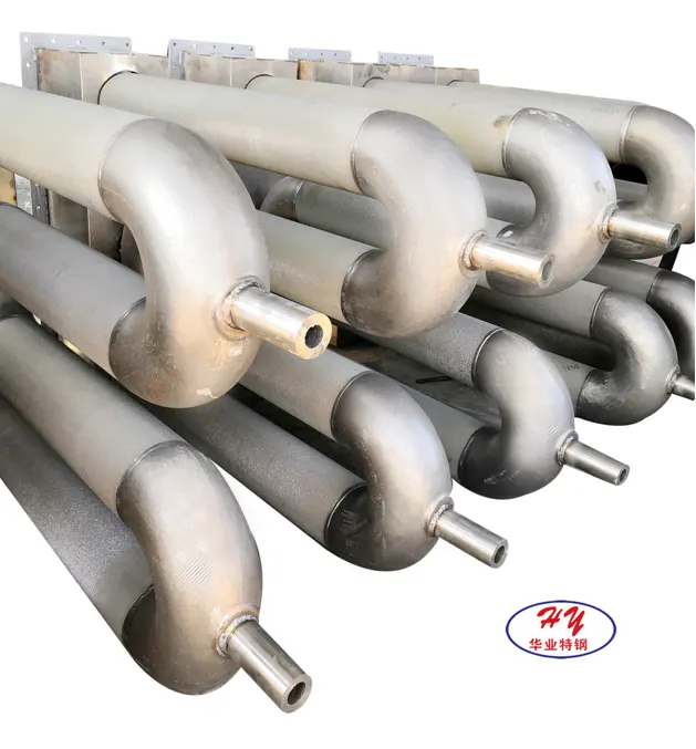 U Type Radiant Tubes By Centrifugal Casting In Heat Treatment Industry