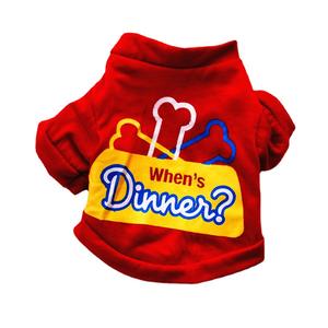 Vendita calda di vestiti per animali domestici con stampa di ossa di primavera - Product Image 2