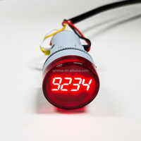 Écran LED miniature de 0,2 pouce à 4 chiffres avec protocole RS485 Modbus RTU/ASCII, compteur de processus circulaire pour armoire de commande