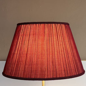 Abat-jour en tissu <span class=keywords><strong>de</strong></span> forme conique, moderne, minimaliste, fait main, léger, taille personnalisée, qualité supérieure, pour couvre-lampes, garantie <span class=keywords><strong>de</strong></span> 3 ans - Product Image 4