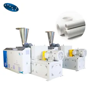 Plastic PVC CPVC UPVC water drain electric pipe extruder production line making machine