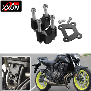 XXUN barre de poignée de montage de guidon de moto pour Yamaha MT07 FZ07 2014-2020 <span class=keywords><strong>Tracer700</strong></span> MT07 Moo Cage 2014-2019 - Product Image 1