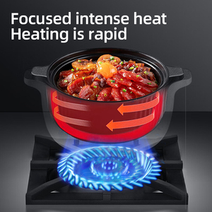Cuisinière Commerciale Multifonctionnelle à 6 Brûleurs Haute Puissance en Acier Inoxydable, Four Vertical et Cuisinière à Gaz de Luxe Combinée - Product Image 2