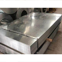 Tôle d'acier galvanisé S250GD Z275 0,3 mm 0,6 mm 0,9 mm 1220x2440 mm avec service de découpe pour chemin de câbles