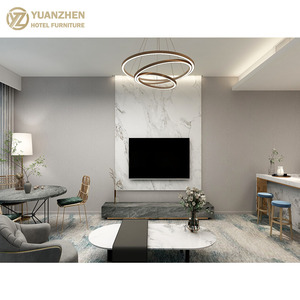 Bộ nội thất phòng ngủ khách sạn cao cấp chất lượng cao kiểu châu Âu dành cho khách sạn 3, 4, 5 sao và căn hộ, thiết kế 3D - Product Image 2