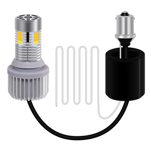 Kunde siêu sáng 32smd-2020chip giải mã hai màu LED 1156 1157 3156 3157 7440 7443 bóng đèn cơ sở 1156 LED CANBUS đèn - Product Image 1