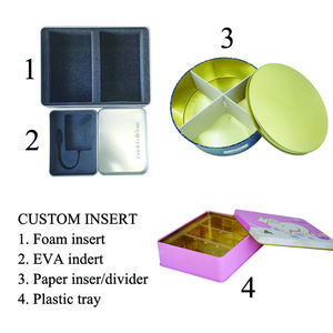 Luxury Vintage Iron Square Cans Thickened Laser Featured Portable Packaging Bag Candies Food Sweets Candles <strong>Chocolate</strong> Cookies