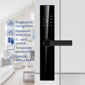 Kasman nguồn Giá Gỗ Cửa Khóa thiết lập nội thất cửa kỹ thuật số vân tay thông minh cửa xử lý khóa đối với trang chủ - Product Image 2