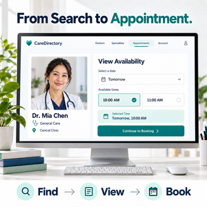 Développement de site Web et mobile de répertoire médical personnalisé avec recherche par spécialité et profils de médecins LionCreate - Product Image 4