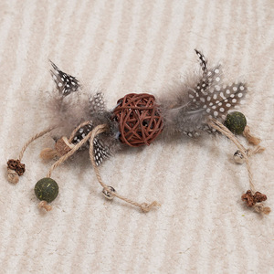 Juguete Natural para Masticar para Gatos, Juguete de Polygonum para la Dentición, Alivio del Aburrimiento, Bola de Hierba Gatera, Juguetes para Gatos - Product Image 5