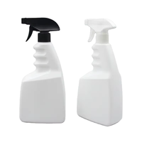 Bouteilles pulvérisatrices en plastique HDPE de 32 oz (500 ml), résistantes aux produits chimiques, avec pompe à gâchette, pour le nettoyage de la maison, de la cuisine, des voitures, des fenêtres et des toilettes