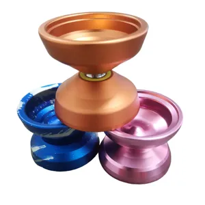 High-End Custom CNC Yo-Yo With Color Anodizing Dedicated For Competition Offered By Machining Services