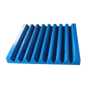 High Manganese Steel Forged Super Crusher Spare Parts Jaw Plate for Ore Mining Use - Product Image 2