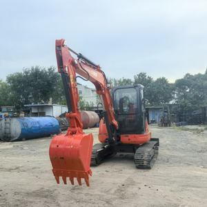 Excavatrice sur chenilles d'occasion à bas prix Kubota Kx155 5,5 tonnes Fabriquée au Japon Excavatrice hydraulique Mini pelle Kubota Kx155 d'occasion - Product Image 5