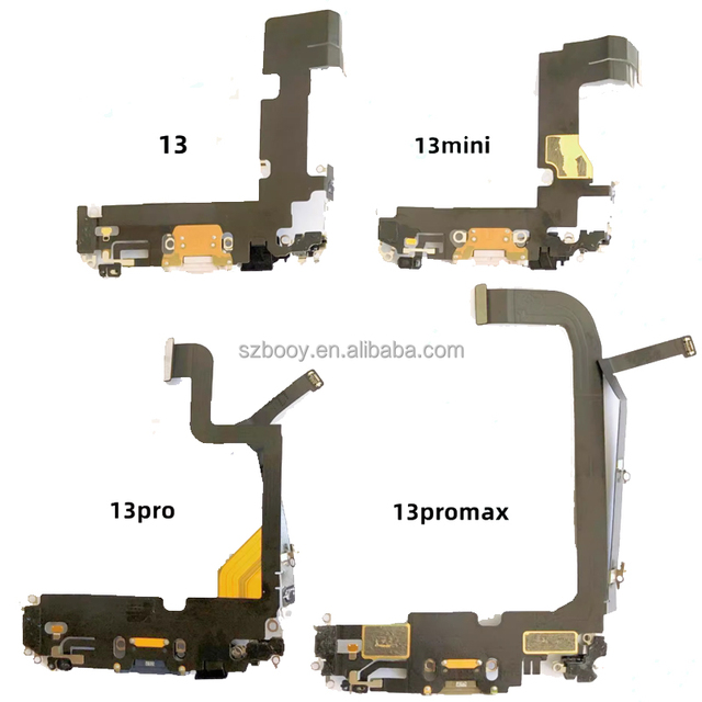 Wholesale Charger Flex for IPhone 13 13mini 13Pro 13Pro Max Charging Port Connector Board Replacement Phone Spare Parts
