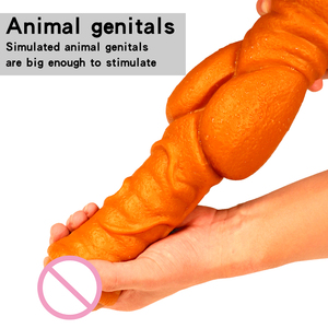 เครื่องจำลองอวัยวะเพศชายสำหรับผู้หญิง ทำจากซิลิโคนเนื้อนุ่ม รูปทรงกระบอก  ปลอดภัยต่อสิ่งแวดล้อม กันน้ำ ใช้สำหรับช่วยตัวเอง ของเล่นทางเพศสำหรับผู้ใหญ่ - Product Image 5