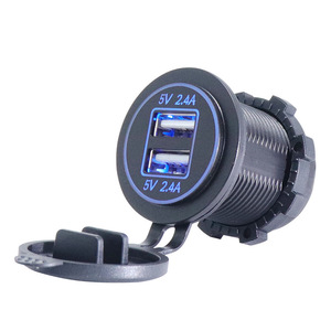 Car Charger Dual USB Ports <b>5V</b> 2.4A Each Fast Charging For Vehicle Use - Product Image 4